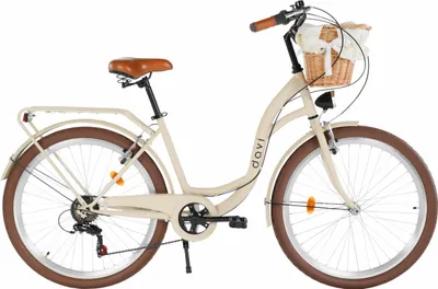 Produktbild von Damenfahrrad Davi Emma 26", 7 Gänge, 155-180 cm, Kaffeebraun
