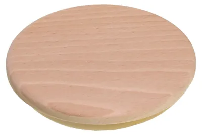 Produktbild von WECK 121453 Holzdeckel 100mmØ Buche für WECK Gläser