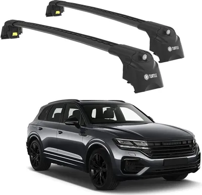 Produktbild von TURTLE STREŠNÝ NOSIČ AIR-2 , Čierna VOLKSWAGEN TOUAREG CR 2019 - 2023 (SUV)