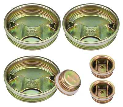 Fassverschluss-Set 2" und 3/4", 6 Stück, verzinkter Stahl