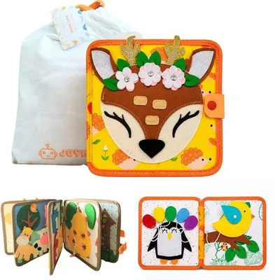 Zdjęcie produktu dla Joymaxx – Zestaw aktywności dla dzieci "Hert" – zabawki Montessori dla dzieci w wieku 1-3 lata