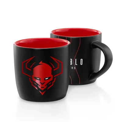 Zdjęcie produktu dla DIABLO Kubek Ceramiczny 300 ml | Gamingowy Gadżet dla Gracza | Czarno-czerwony