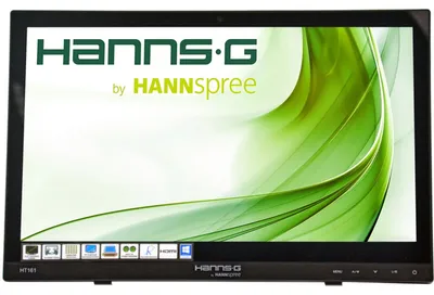 Obrázok produktu pre Hannspree HT161HNB, 39,6 cm (15.6"), 1366 x 768 px, HD, LED, 12 ms, Čierna
