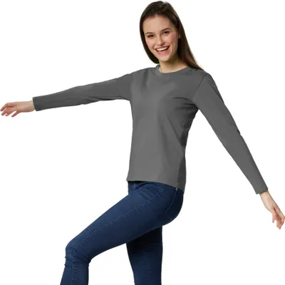 Produktbild von Langarm-Shirt Frauen - grau, M