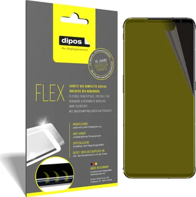 Obrázek produktu pro 3x ochranná fólie pro nubia Red Magic 6 Pro, 100% pokrytí displeje, dipos Flex