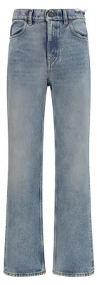 Image de Golden Goose jean en coton bleu