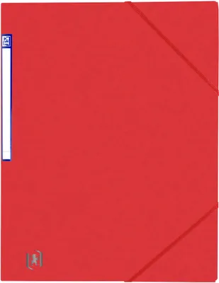 Produktbild von Oxford 400114356, Konventioneller Dateiordner, A4, Karton, Rot, Landschaftsportrait, 200 Blätter