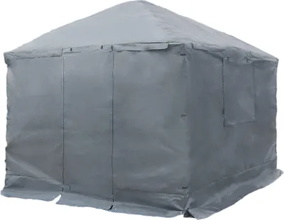 Image de Sojag couverture d'hiver pour pavillon 10x12 gris polyester