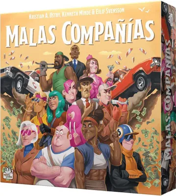 Obrázek produktu pro Asmodee Malas Compañías, Stolní hra, Více žánrů, 8 rok/roky