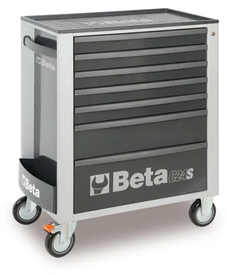 Produktbild von Werkzeugwagen mit Beta-Füllung, 309-teilig, 2400S G7/E-M, grau