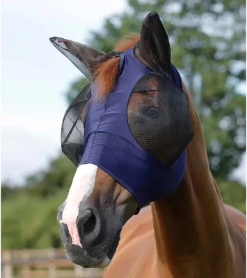 Image de Premier Equine Comfort Tech Élasthanne masque anti-mouches violet M violet M
