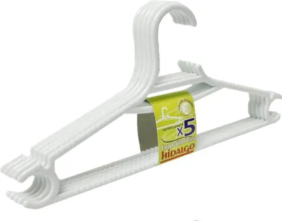 Image de Cintres économiques Blancs Organisation Optimisée Du Dressing - Hidalgo