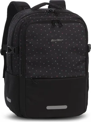 Produktbild von BestWay Cube Reiserucksack: Schwarz/Bunt