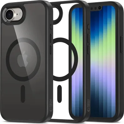 Produktbild von Tech-Protect Magmat Magsafe Iphone 16E Schwarz/Klar