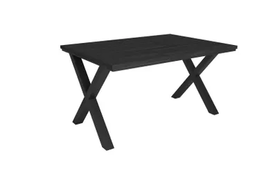 Immagine prodotto di TETRIX Tavolo da Pranzo, 140x90x74cm, Per 6 persone, Tavolo Cucina, Nero