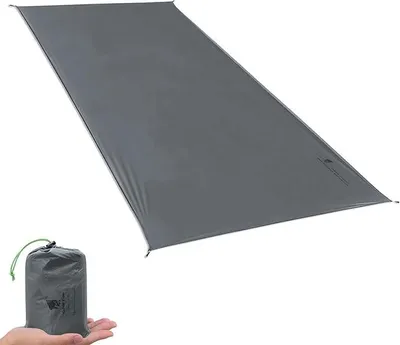 Imagen del producto de Silecomplaza: Lona protectora para tiendas de campaña, base para tiendas de campaña, para 1-4 personas, de 20D, ligera e impermeable, ideal para acampada, senderismo y picnics