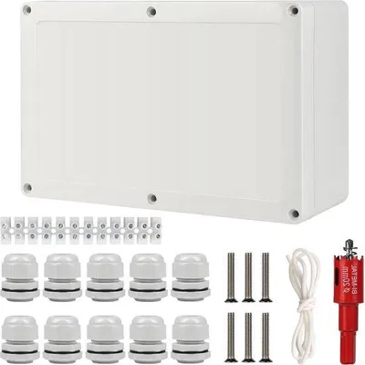 Obrázek produktu pro Vodotěsná rozvodná skříňka IP65 pro vlhké prostory, 230 × 150 × 85 mm