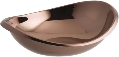 Imagen del producto de Sambonet Schüssel oval 26cm Edelstahl/PVD Rum 55690U26