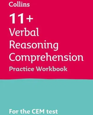 Obrázek produktu pro 11+ Verbal Reasoning Comprehension Practice Workbook