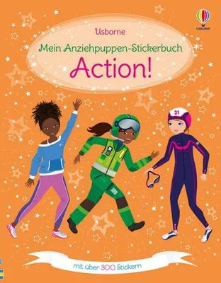 Obrázok produktu pre Mein Anziehpuppen-Stickerbuch: Action!