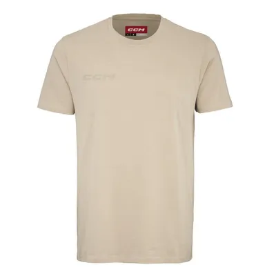 Obrázek produktu pro Tričko CCM Core Shortsleeve Junior beige XL