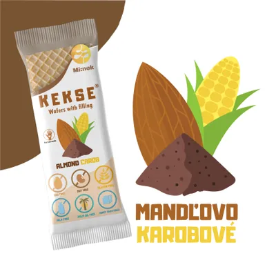 Obrázek produktu pro KEKSE Madlovo karobové - bez lepku 35g