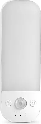 Produktbild von Led-Nachtlicht Mit Wiederaufladbarer Batterie Und Bewegungsmelder Videx Vl-Nl014W-S