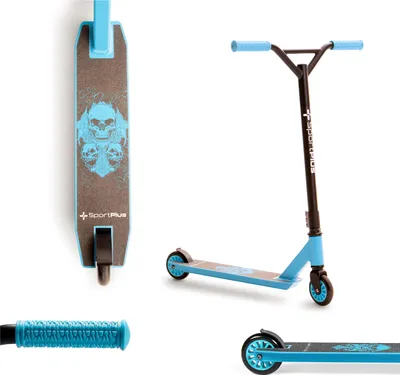 Produktbild von SportPlus I Halfpipe Tretroller I Cityroller, Stunt Scooter, Scooter Kinder, Tretroller, Roller ABEC9