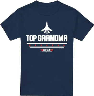 Produktbild von Top Gun - "Top Grandma" T-Shirt für Herren - Muttertag TV7090 (L) (Marineblau)