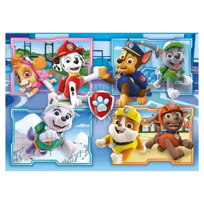Obrázok produktu pre Kinderpuzzle Supercolor - Paw Patrol (2x 60 Teile) - Clementoni 21617 - (Spielwaren / Puzzle)