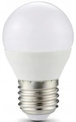 Produktbild von LED-Glühbirne E27, 7W, Kugelform, Golf, 6500K, kaltes Weiß, energieeffizient, 630 Lumen