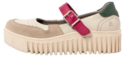 Produktbild von Art Schuhe Damen 1515 NAPPA CREAM-FUXIA/BRIGHTON Bunt