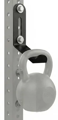 Imagen del producto de Soporte universal para mancuernas kettlebell, con capacidad para 36 kg