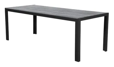 Produktbild von Fall Gartentisch, 205 cm schwarz/grau.