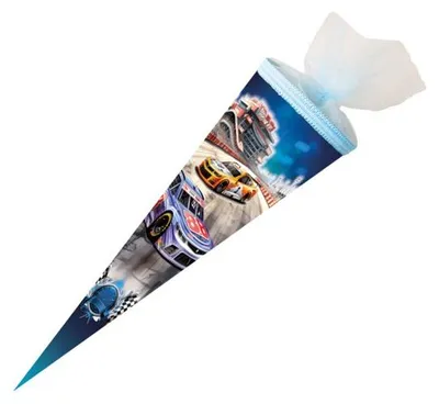 Produktbild von Nestler Schultüte High Speed 50cm mit Tüllverschluss