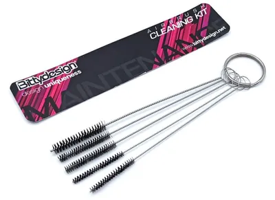 Immagine prodotto di Set per la pulizia dell'aerografo (5 spazzole in nylon)