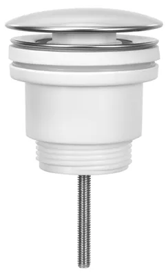 Productafbeelding van Afloopprofiel 5/4", klik-klak mechanisme, grote afdichting, 5-46 mm, ABS/chroom
