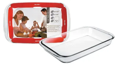 Produktbild von Ibili Kristall Rechteckige Auflaufform Durchsichtig  Durchsichtig One Size