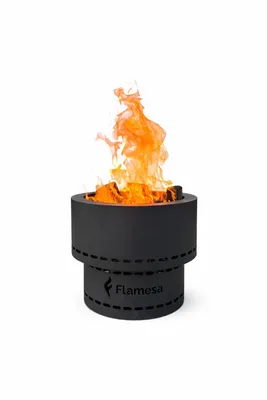 Produktbild von Flamesa® Flame Rauchfreie Pellet Feuerschale für Terrasse & Garten | Feuerstelle für den Außenbereich