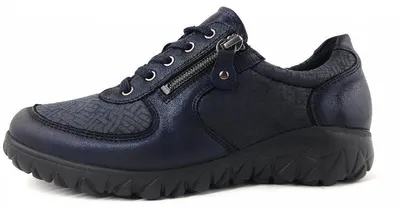 Produktbild von Waldläufer Havy-Soft 2 Sneaker Blau in Gr. 43
