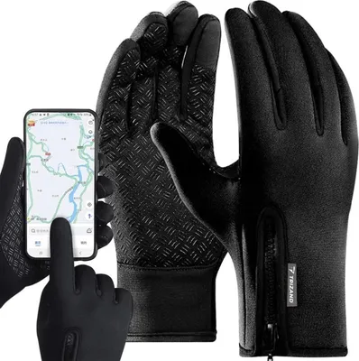 Produktbild von Handschuhe für Touchscreens, Größe. XL schwarz Trizand 19903