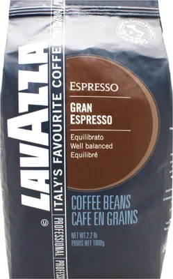 Produktbild von Multipack Outlet-Preis - Lavazza Gran Espresso 1 kg Kaffeebohnen - 6er Multipack (6 kg)
