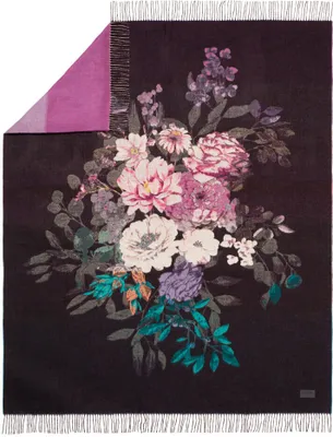Produktbild von Estella Wohndecke Kuscheldecke Plaid 130x180 Flower Dream Rosen 8611-985