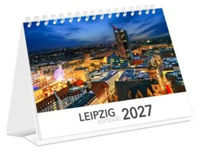 Zdjęcie produktu dla Kalendarz „Lipsk w skrócie” 2027