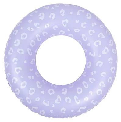 Produktbild von Swim Essentials Schwimmring – Lila – Leopardenmuster – Ø 90 cm