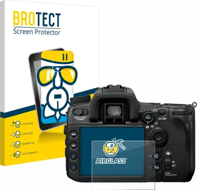 Produktbild von BROTECT Schutzglas für Sony Alpha 700 (DSLR-A700) Schutzfolie Panzer Folie Glas Display Schutz klar