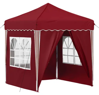 Immagine prodotto di Tenda per feste a pop-up 195 x 195 x 245 cm Borgogna