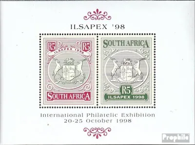 Produktbild von Briefmarken Südafrika 1998 Mi Block70 (kompl.Ausg.) gestempelt Briefmarkenausstellung
