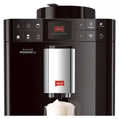Obrázok produktu pre Melitta F530-102, Espresso kávovar, 1,2 L, Kávové zrná, Mletá káva, Vstavaný mlynček, 1400 W, Čierna