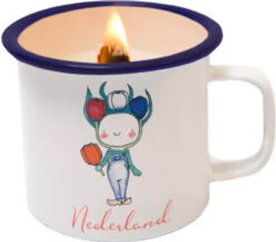 Produktbild von Tulpenjunge Kerze in einer Tasse – Joyin